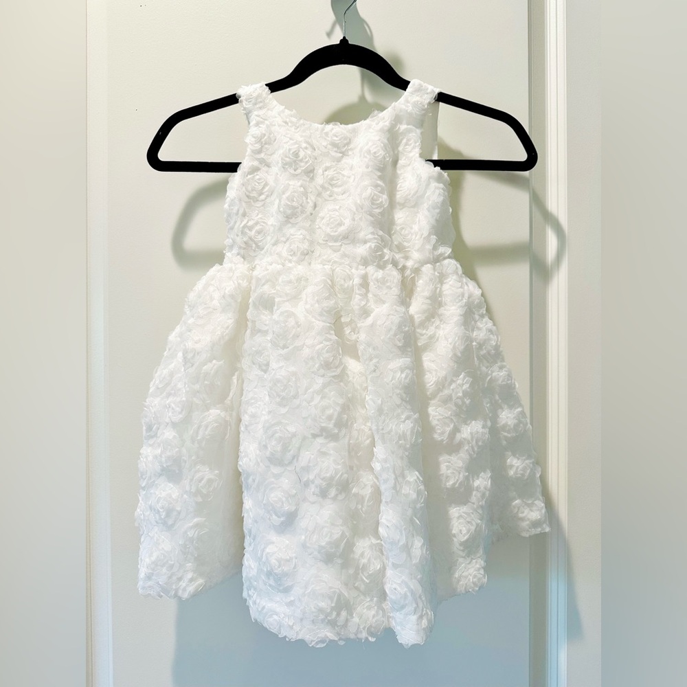 Janie And Jack | Special Occasion Rosette Party Dress | Brand New 2T | Ivory